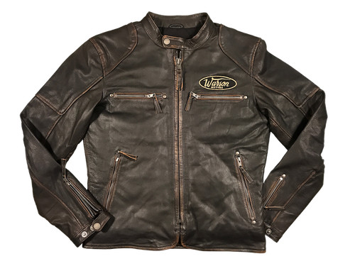 Veste blouson cuir warson - veste,