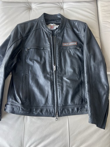 Blouson cuir noir - blouson, harley